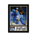 Ezekiel Ansah Limited Edition Football Signed Print - American Footballer
