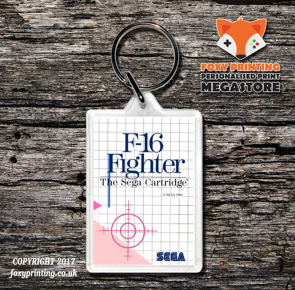 F16 Fighter - Sega Master System Keyring