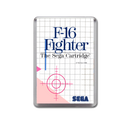F16 Fighter Sega Master System Game Inspired Fridge Magnet