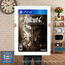 FAALOUT  PS4 GAME INSPIRED THEME PS4 GAME INSPIRED THEME Retro Gaming Poster A4 A3 A2 Or A1