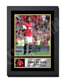 FABIO DA SILVA (1) Limited Edition Football Player Signed Print - Football