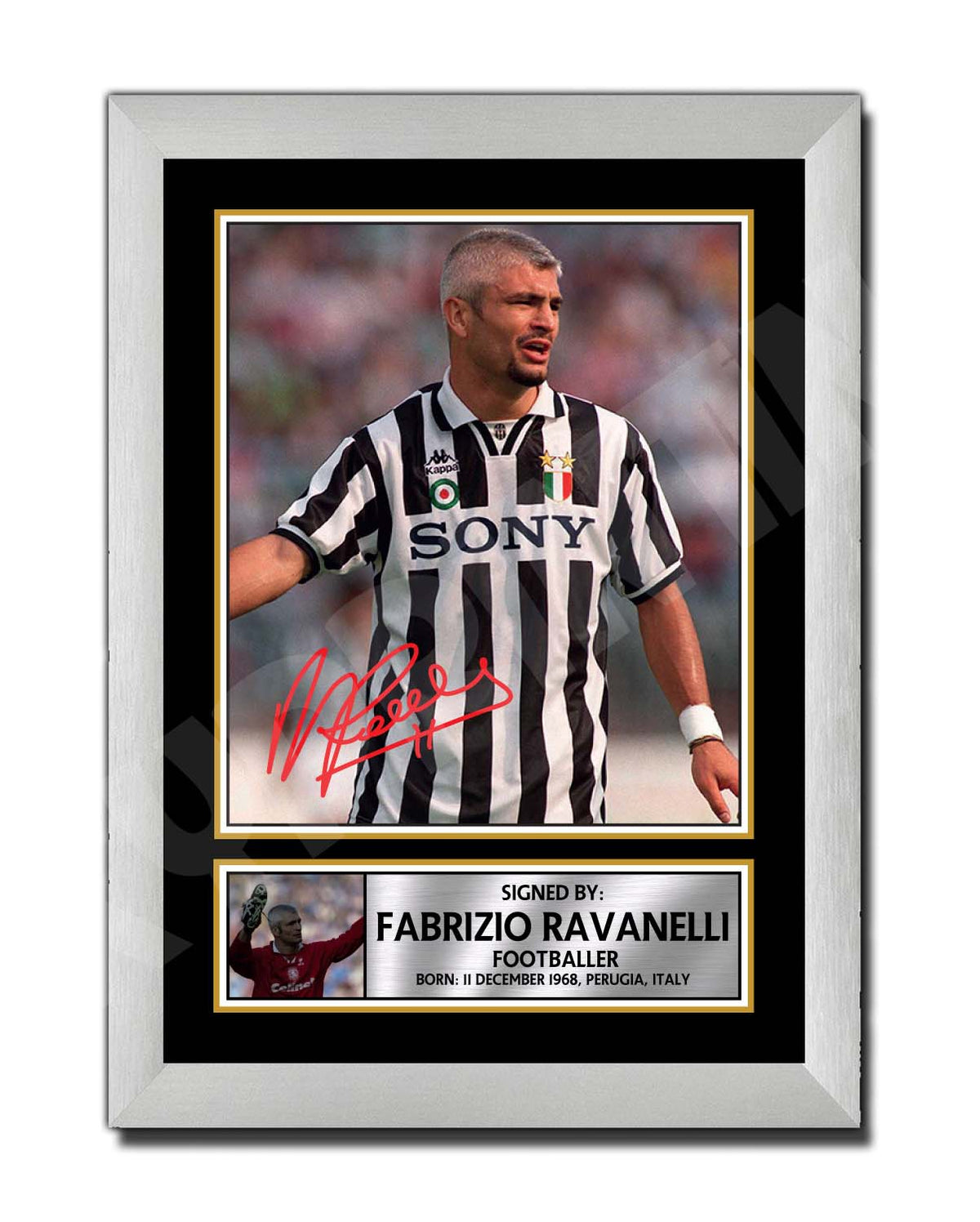 313★サッカー★fabrizio ravanelli★prostars 313☆サッカー☆fabrizio ravanelli☆prostars （Ravanelli