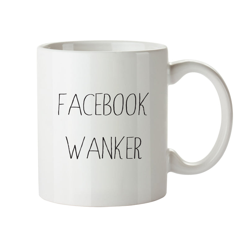 Facebook Wanker - Adult Mug