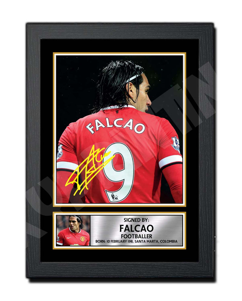 FALCO 2 Limited Edition Football Player Signed Print - Football
