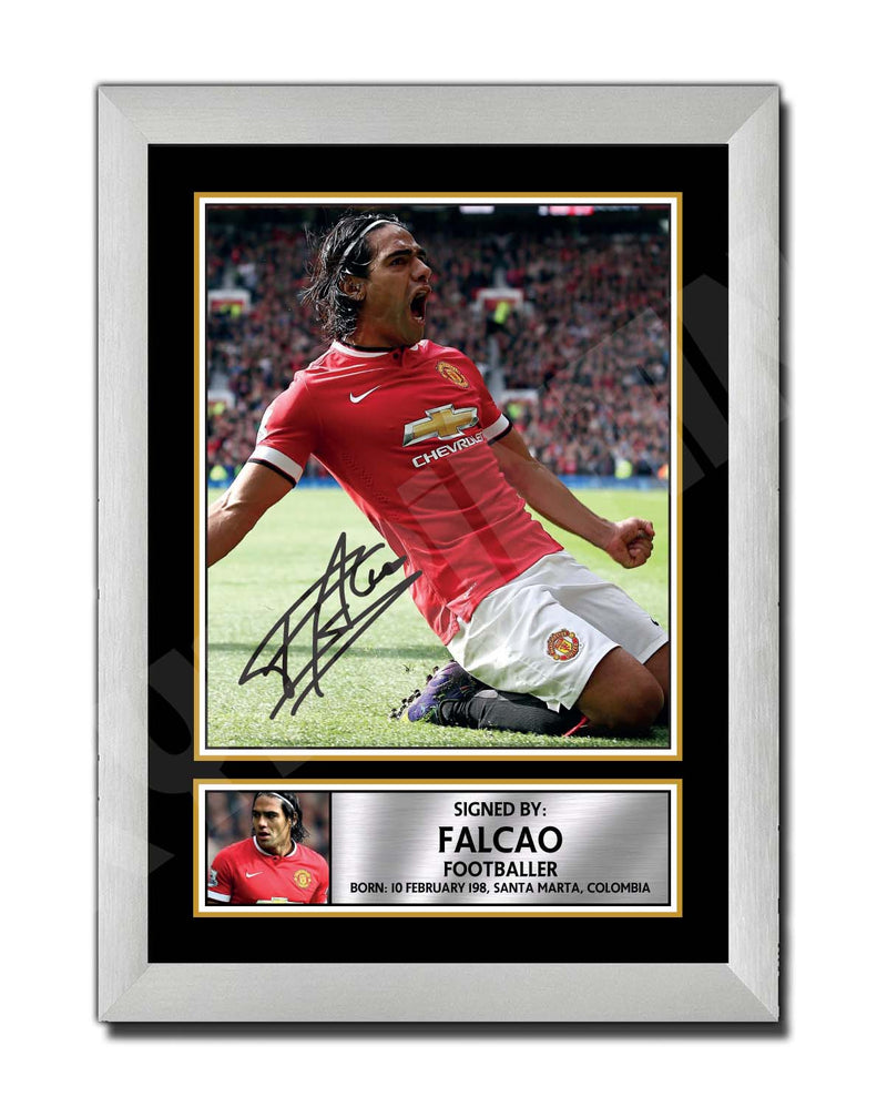 FALCO (1) Limited Edition Football Player Signed Print - Football