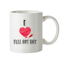 I Love FALL OUT BOY Celebrity Mug