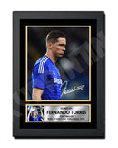 FERNANDO TORRES Limited Edition Football Player Signed Print - Football