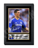 FERNANDO TORRES 2 Limited Edition Football Player Signed Print - Football