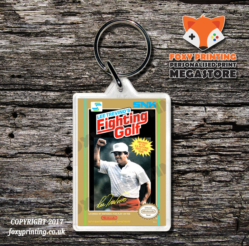 Festers Quest Retro NES Game Cover Art Gaming Keyring