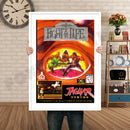 FIGHT FOR LIFE JAGUAR CD Retro GAME INSPIRED THEME Nintendo NES Gaming A4 A3 A2 Or A1 Poster Art 123