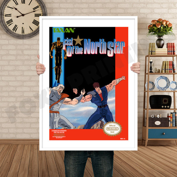 Fist of the North Star Retro Game Inspired Theme Nintendo NES Gaming