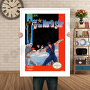 FIST OF THE NORTH STAR Retro GAME INSPIRED THEME Nintendo NES Gaming A4 A3 A2 Or A1 Poster Art 125