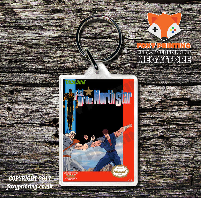 Fisher Price Perfect Fit Retro NES Game Cover Art Gaming Keyring