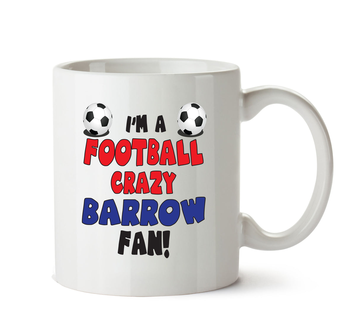 Crazy Barrow Fan Football Crazy Mug Adult Mug Office Mug – printed mug product image 1