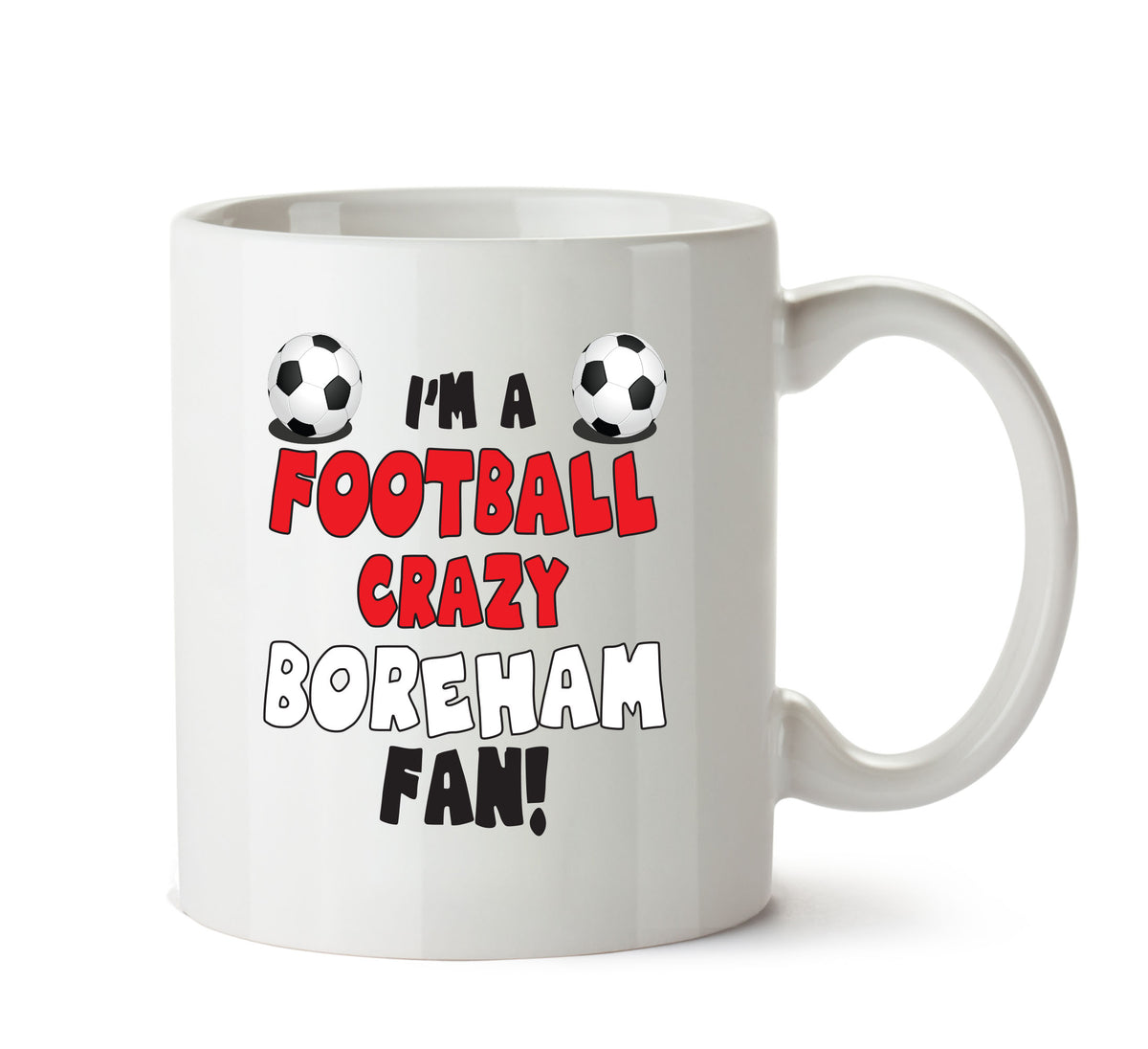 Crazy Boreham Fan Football Crazy Mug Adult Mug Office Mug – printed mug product image 1