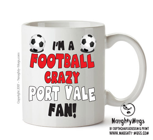 Crazy Plymouth Fan Football Crazy Mug Adult Mug Office Mug