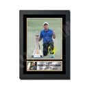 FRANCESCO MOLINARI 2 Limited Edition Golfer Signed Print - Golf