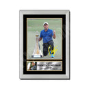 FRANCESCO MOLINARI 2 Limited Edition Golfer Signed Print - Golf