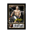 FRANKIE EDGAR Limited Edition MMA Wrestler Signed Print - MMA Wrestling