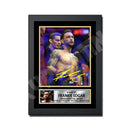 FRANKIE EDGAR 2 Limited Edition MMA Wrestler Signed Print - MMA Wrestling