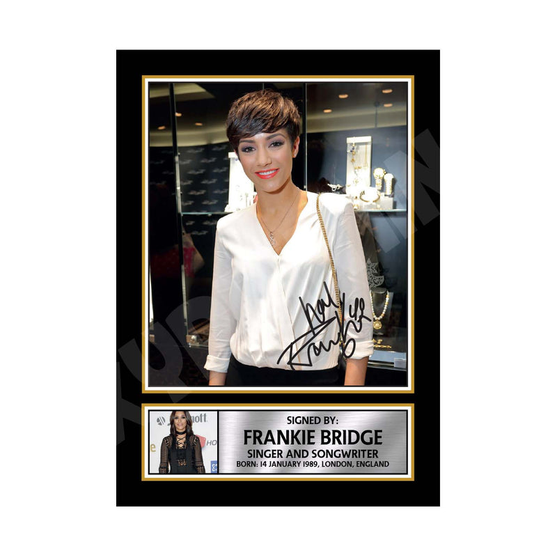 FRANKIE SANDFORD 2 Limited Edition Music Signed Print