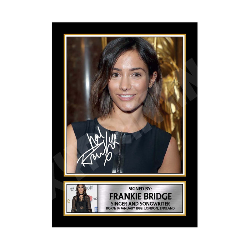 FRANKIE SANDFORD (1) Limited Edition Music Signed Print