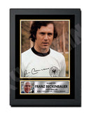 FRANZ BECKENBAUER Limited Edition Football Player Signed Print - Football