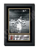 FRANZ BECKENBAUER 2 Limited Edition Football Player Signed Print - Football