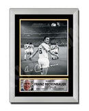 FRANZ BECKENBAUER 2 Limited Edition Football Player Signed Print - Football