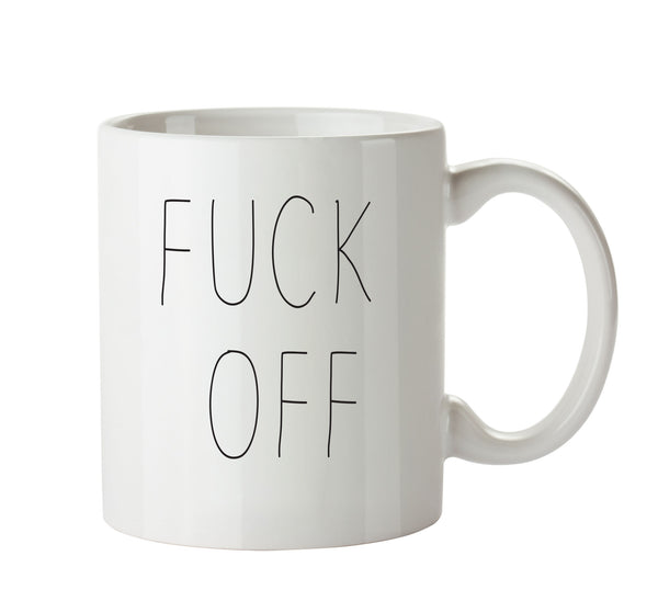 Fuck Off - Adult Mug – printed mug product image 1