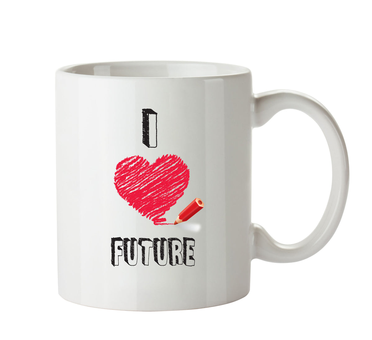 I Love FUTURE Celebrity Mug – printed mug product image 1