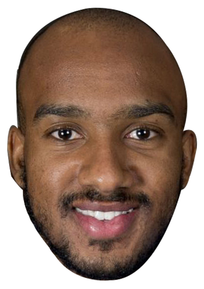 FABIAN DELPH JB - Footballer Fancy Dress Cardboard Celebrity Party Face Mask