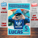 Personalised Faceless Inspired Style Game Kids Inspired Birthday Card (SA)