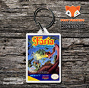 Family Feud Retro NES Game Cover Art Gaming Keyring