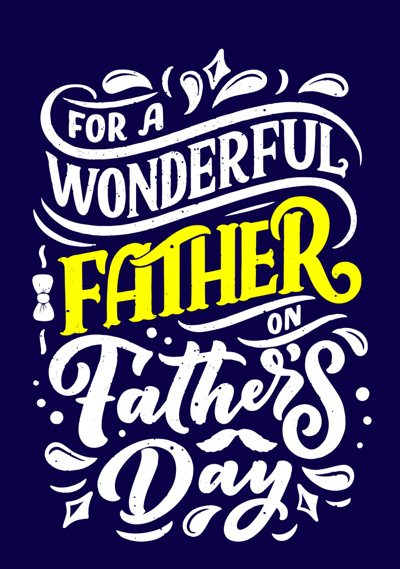 Father's Day Card 1 For a wonderful father