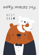 Father's Day Card 71 YOU ARE THE BEARY BEST DAD