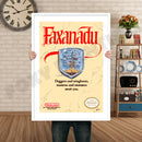 Fax An Adu Retro GAME INSPIRED THEME Nintendo NES Gaming A4 A3 A2 Or A1 Poster Art 231