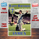 Fernando Torres Theme Inspired Kids Inspired Adult Personalised Sports Birthday Card (SA)