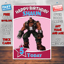 Personalised Birthday Card