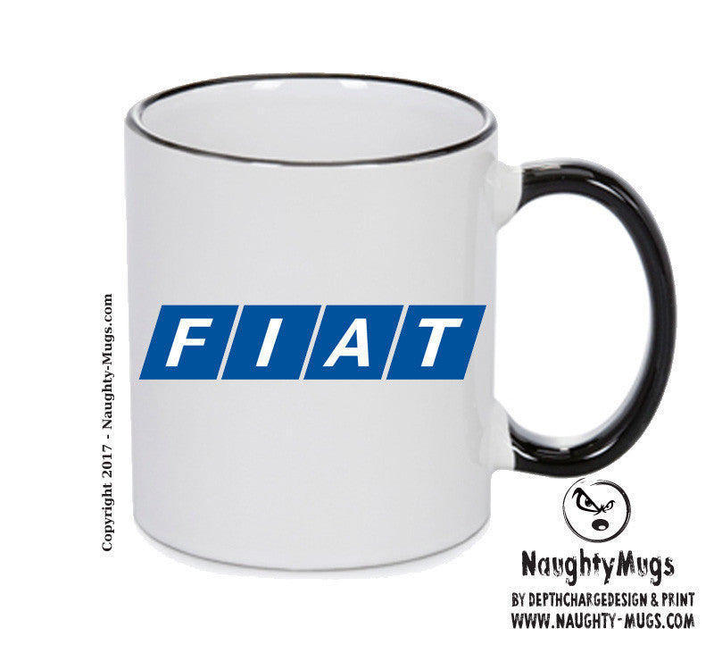 Fiat Personalised Printed Mug