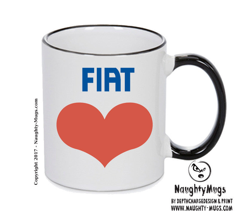 Fiatlove Personalised Printed Mug