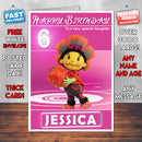 Fifi And The Flowertots 4 Style Theme Personalised Kidshows Birthday Card (SA)