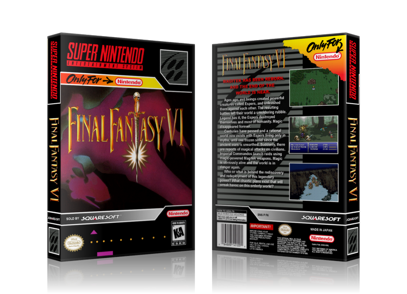 Final fantasy discount 6 super nintendo