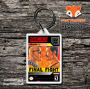 Final Fight Game Inspired Retro Gaming Keyring