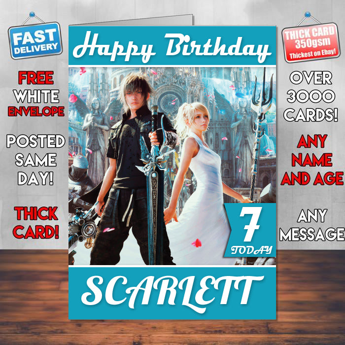 Personalised Birthday Card