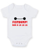 Fistbump Bah a la lal la Printed Baby Grow Bodysuit Boy Girl Unisex Gift