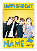 Five Second Of Summers Personalised Music Style Kids Adult FUNNY Birthday Card