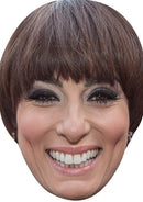 Flavia Cacace 2016 Celebrity Face Mask Fancy Dress Cardboard Costume Mask