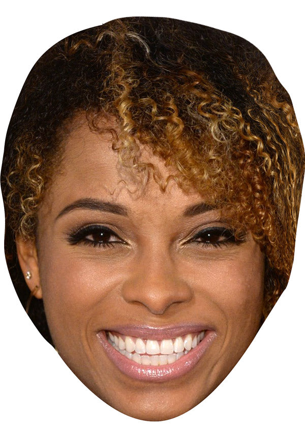 FLEUR EAST JB - Music Star Fancy Dress Cardboard Celebrity Party Face Mask