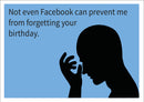 Forgetting Your Birthday INSPIRED Adult Personalised Birthday Card Birthday Card